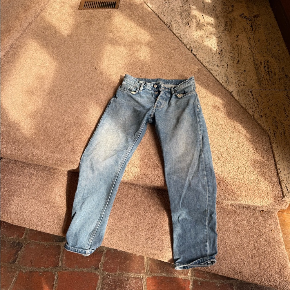 Buckmason Ford Standard Medium Wash Jeans - 30 x 34